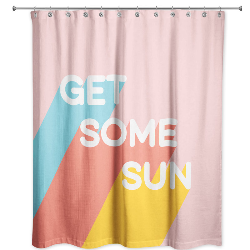 Rideau de douche simple Darby
