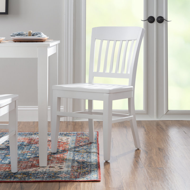 Ensemble de 2 chaises d'appoint Harlow, Blanc