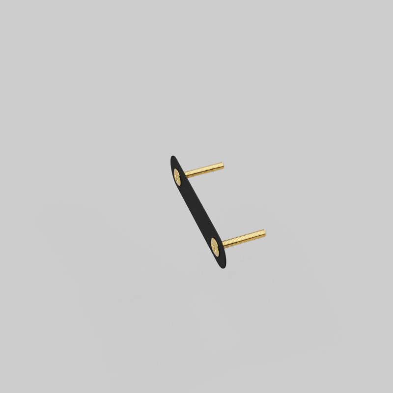 black connecting piece