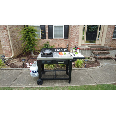 Outdoor Propane Wok Cooking Station