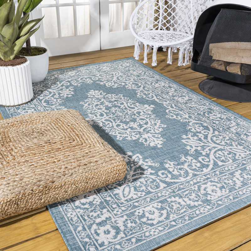 Tapis intérieur / extérieur Callisburg, Rectangle 3 pi 1 po x 5 pi