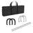 Trademark Games Metal Horseshoes with Carrying Case