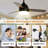 48-Inch Minimalist Straight Blade Fan