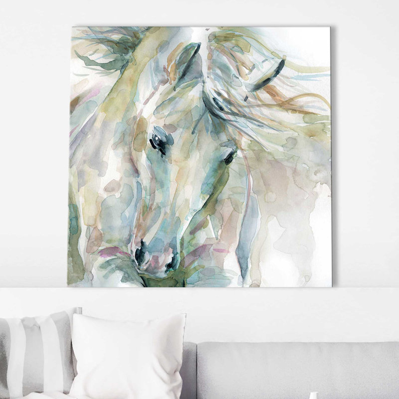 «Exuberant Spirit» par Carol Robinson - Peinture, Toile tendue, H 36 po x l 36 po x P 1,5 po