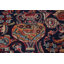 Tapis persan Kashmar en laine rétro noué à la main 10 x 13 po