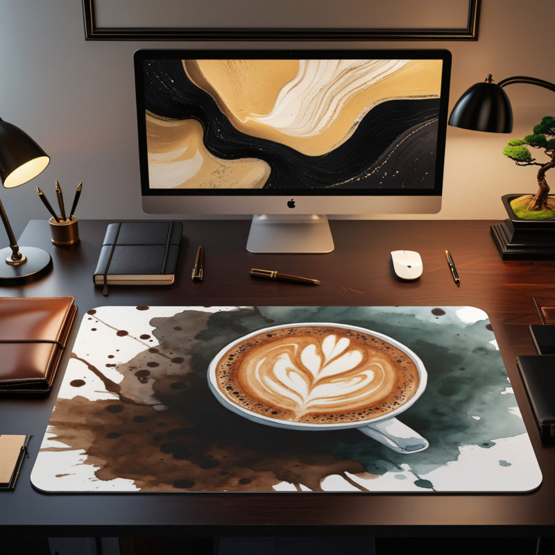 Polyester Desk Pad, 23.6x13.8
