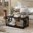 2-Tier Coffee Table With Round Corners-165016159