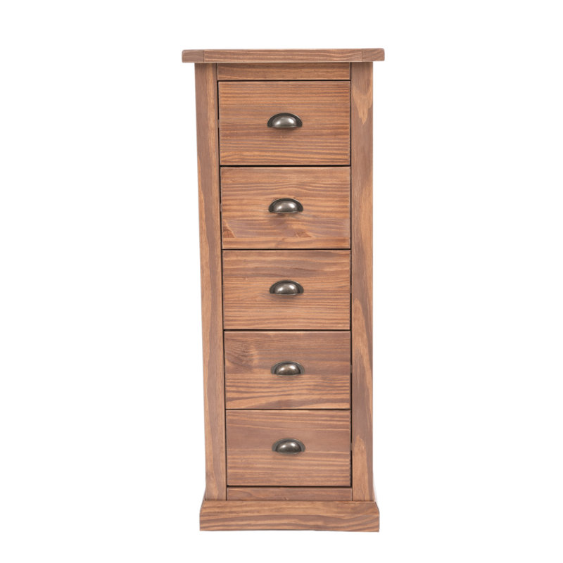 Durkee 45cm W 5 - Drawer Chest of Drawers