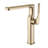 10”H Solid Brass Single-Hole Single-Handle Vessel Sink Bathroom Sink Faucet with Drain Assembly-111906126-100018786