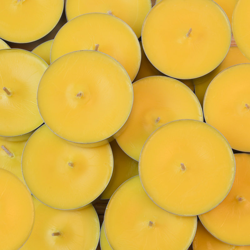 Extra Large Citronella Tea Light Candles - 12 Count, 12