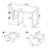 3-Drawer Office Desk-2055828490
