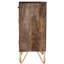 Butler Alda Wood & Brass Metal Inlay Chairside Chest