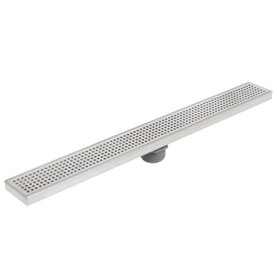 36" Pattern Grate Linear Shower Drain