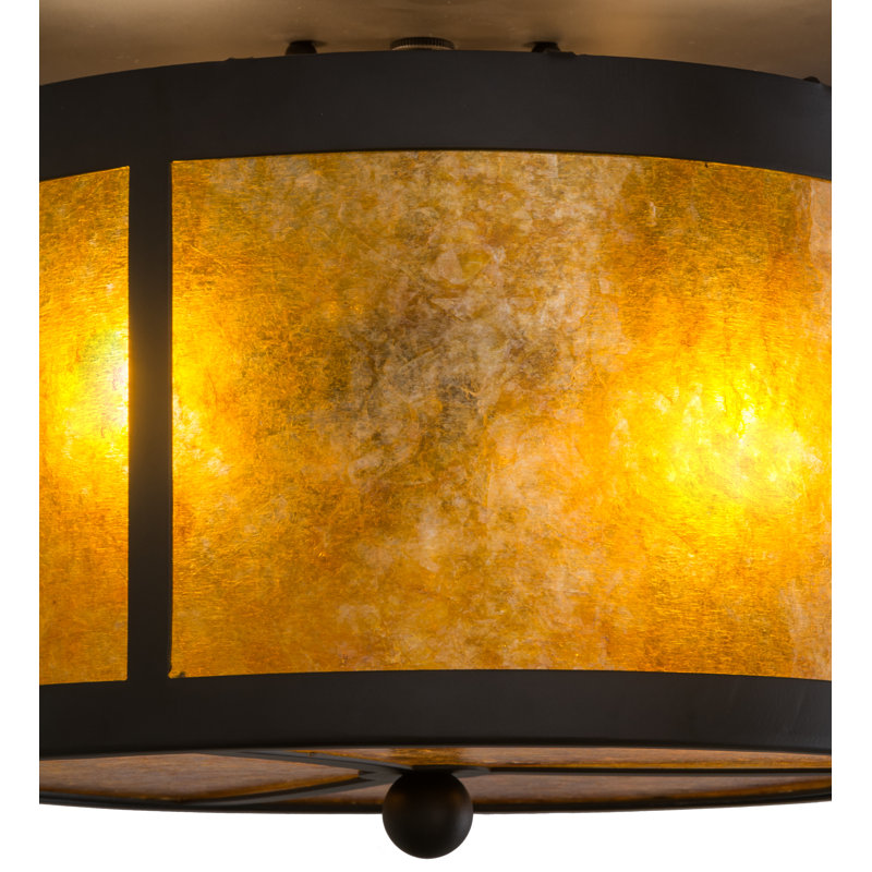 Ruark Glass Semi Flush Mount