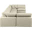 Canapé modulaire réversible de 200 po en similicuir-87141520