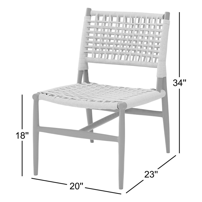 Grigio Outdoor Dining Side Chair