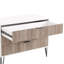 Commode en gris rustique et blanc-1309755032