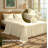 RUVANTI 100% Cotton Flannel Sheets Split King Size - 5 Piece Warm, Soft & Breathable, Deep Pocket, Double Brushed Cozy All Season Bedding Set, Cream-135290092-135290119
