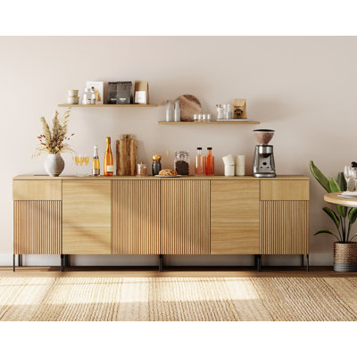 94.5" W Manufactured Wood Sideboard