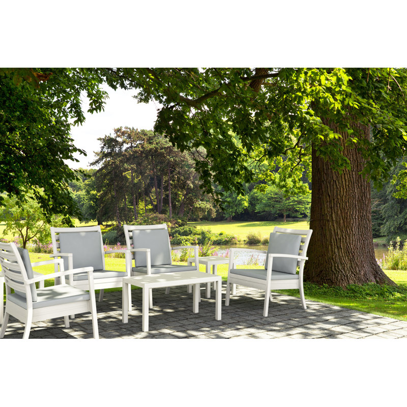 Table basse Brette, Blanc