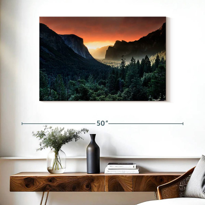 Harnek Forest Last Light, 26" H x 39" W