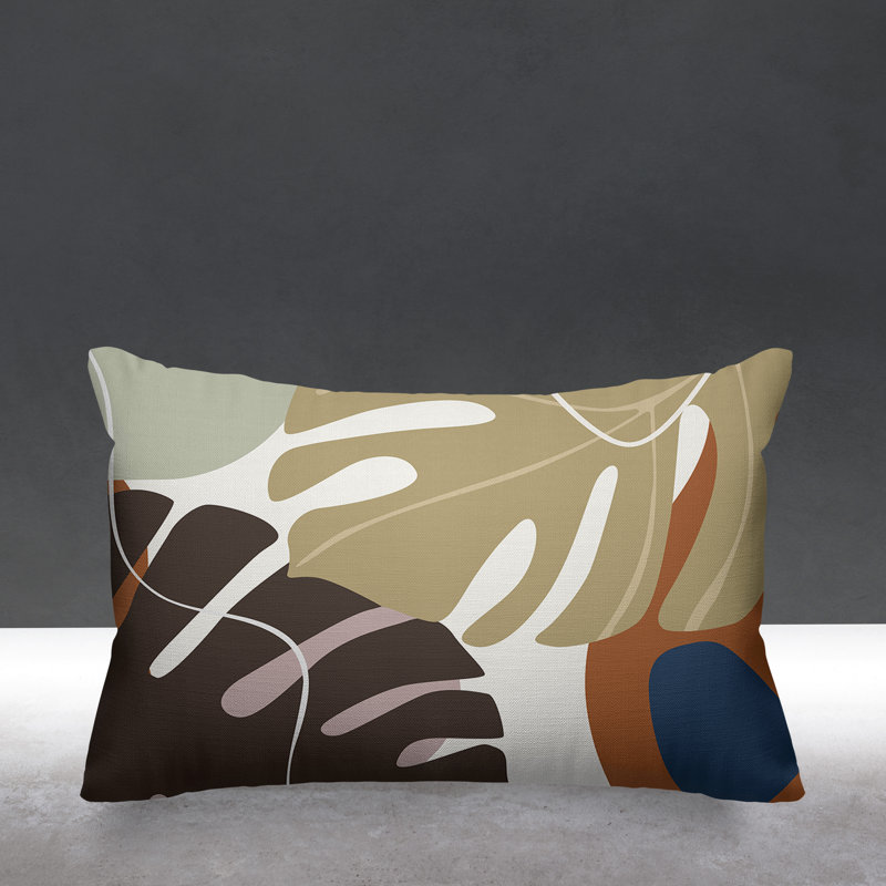 Coussin Mido Century, L 19 po x H 19 po, Automne