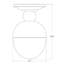 Thomas O'Brien Clark Flush Mount-51181276
