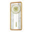 Horloge moderne classique QXC246BLH, brun