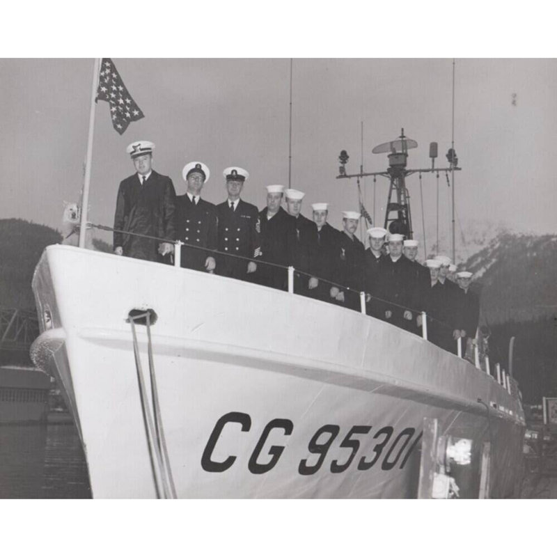 Modèle de navire USCG Cape Coral (WB-95301), H 10 po x l 30 po x P 5 po