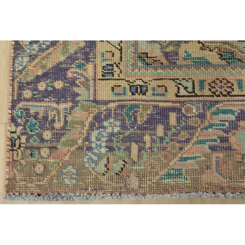 Tapis unique rouge de 6 pi 3 po x 9 pi 8 po