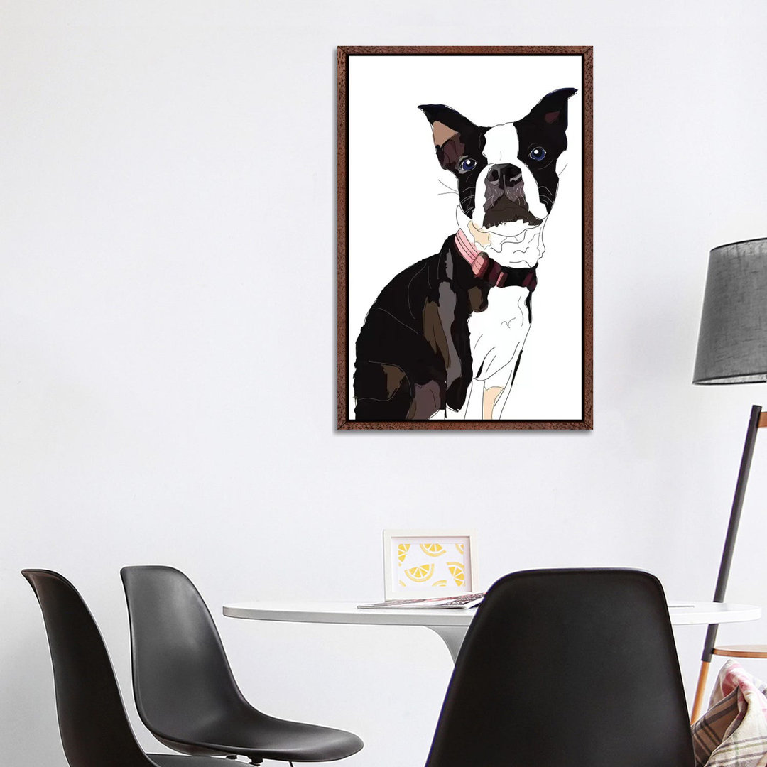 Nadias Boxer von Sketch And Paws - Gallery-Wrapped Canvas Giclée on Canvas