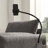 Chenille Armchair With Ottoman-541482967