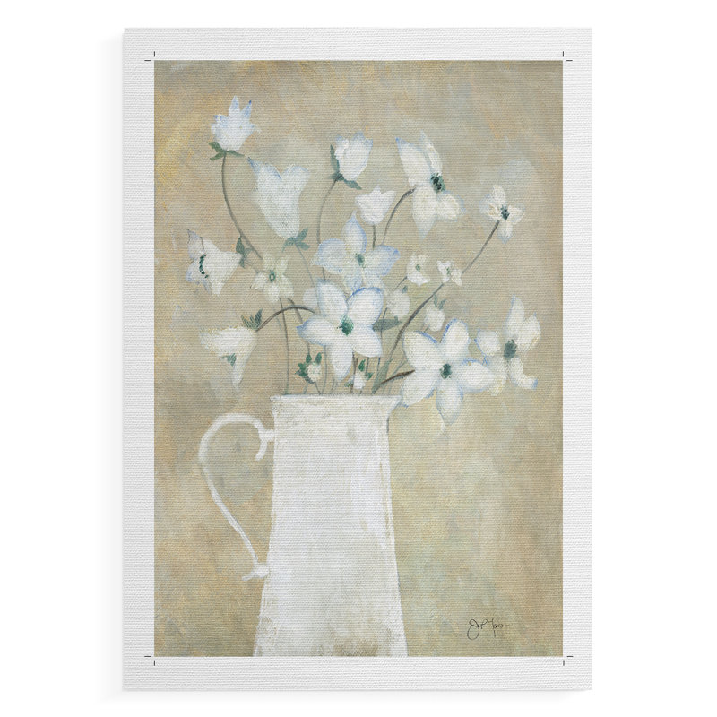 Delicate Bouquet II - Impression sur toile seulement - NON CADRE, H 18 po x l 12 po
