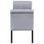 Banc de rangement en velours Jedu-1741315609