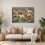 «Dogs Wire Fox Terrier», art mural en métal brun-339046993