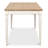 Lady's Pine Solid Wood Dining Table
