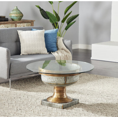 Kohr Glass Top Coffee Table