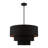 Bertan 4-Light Dimmable Adjustable Height Tiered Chandelier-2047410680-2047410663