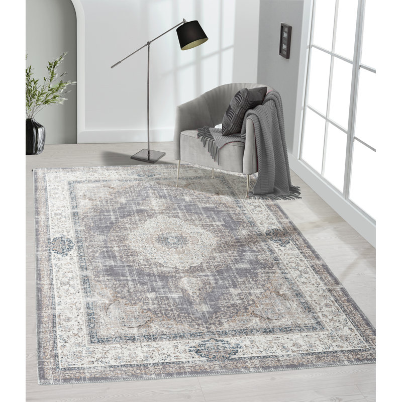 Cheryllee Oriental Machine -made Area Rug, Rectangle 80 x 150cm