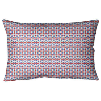 Coussin lombaire géométrique