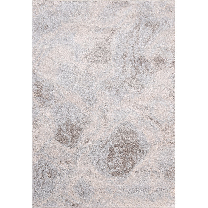 Tapis oriental abstrait transitionnel 2X3, Rectangle 2 pi 7 po x 4 pi 11 po