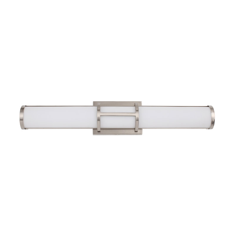 Caolin Dimmable LED Bath Sconce, Chrome, 26W LED
