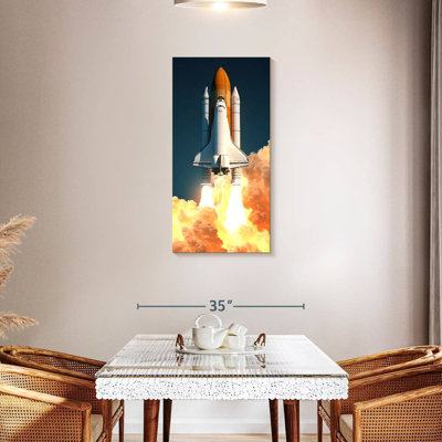 Launching Space Shuttle