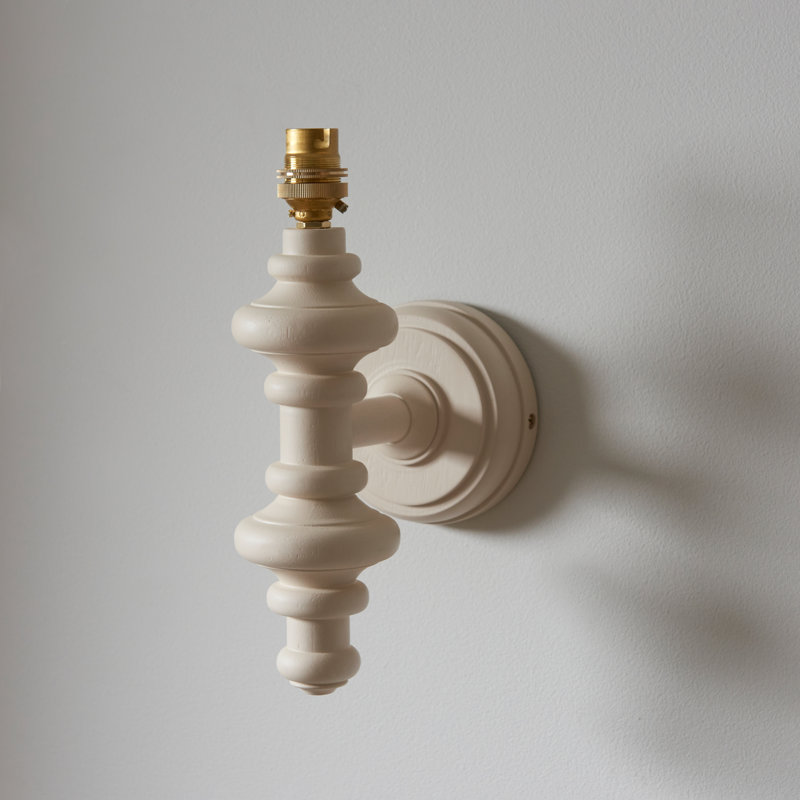 Carnaby Wall Fitting, Almond White
