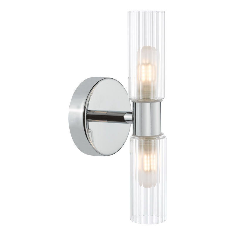 Bathroom Wall Light, Polished Chrome