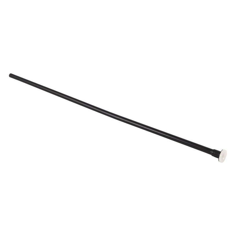 Conduite d'alimentation plate Kingston 3/8 pouces de diamètre, Noir mat