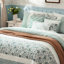 Courtepointe réversible en coton 6 pièces avec 3 coussins décoratifs Dawn-117361112-117361107