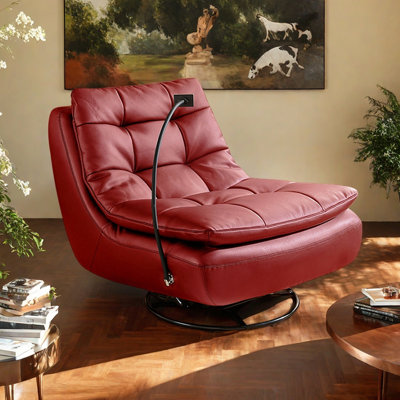 Modern 360° Rotating Recliners with Phone Holder