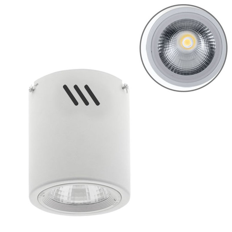 Tara LED Flush Mount, Black