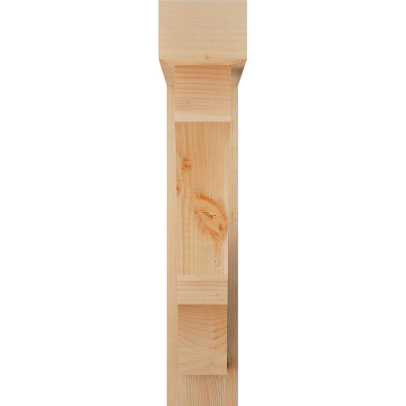 Support de bloc Balboa avec entretoise décalée, 32 x 24, Sapin Douglas de l 6 po (scié brut)